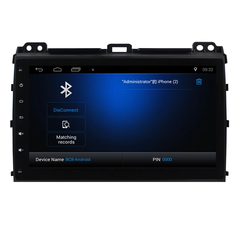 Flash Deal Quad Core Android 8.1 1G RAM Car Radio for Toyota Land Cruiser Prado 120 2004-2009 with GPS Navigation steering wheel Free map 3