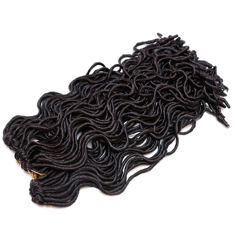 Bling волос 24 root/шт крючком искусственная locs косы волосы продукты 18 дюймов химическое Волокно Наращивание волос плетением 100 г Цвет 1b