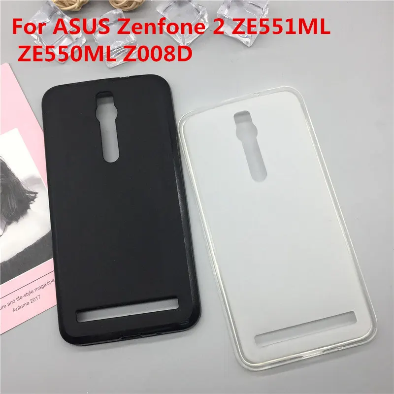 ТПУ чехол для телефона, чехлы для ASUS Zenfone 2 ZE551ML ZE550ML Z008D Z00AD Z00ADA Z00ADB, Матовая Мягкая силиконовая задняя крышка