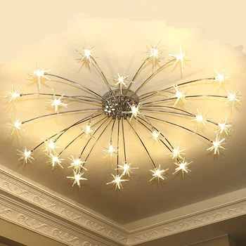 

Starlight led ceiling lamps creative star living room bedroom children's room coffee shop clothing store ceiling lights ZA