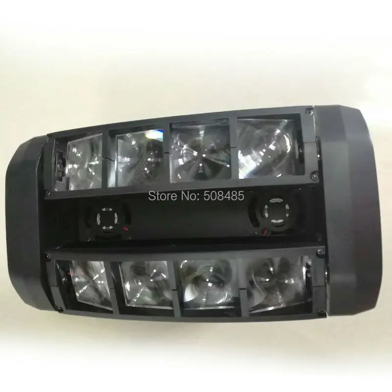 Светодиодсветильник лампа паук 8*10 Вт 8 глаз DMX512|light dj|moving head lightbeam light |