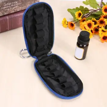 

10 Slot Essential Oil Case Protection Travel Storage Bags for 3ml Bottle E5M1