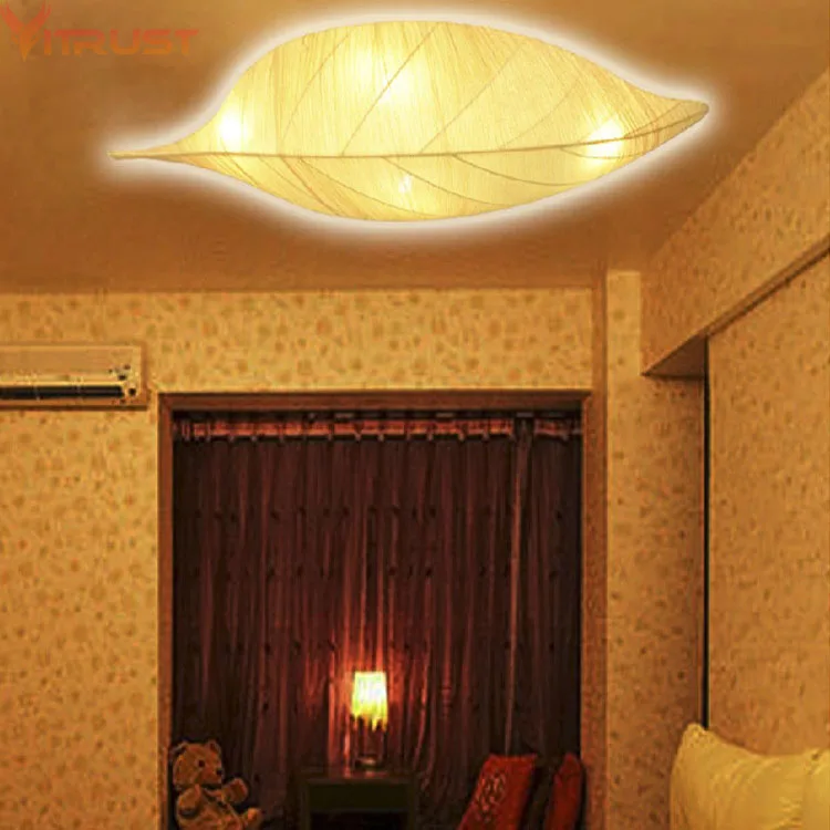 Vitrust moderna Telas Luces de techo hogar Iluminación nórdico Lámparas plafonnier LED japonés iluminacion deckenle lamparas de techo