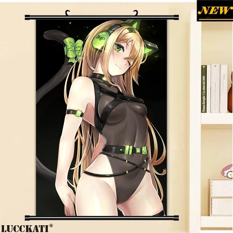 18yande.re 502100 animal_ears garter girls_frontline headphones leotard nekomimi sun_miru tail tmp_(girls_frontline)_