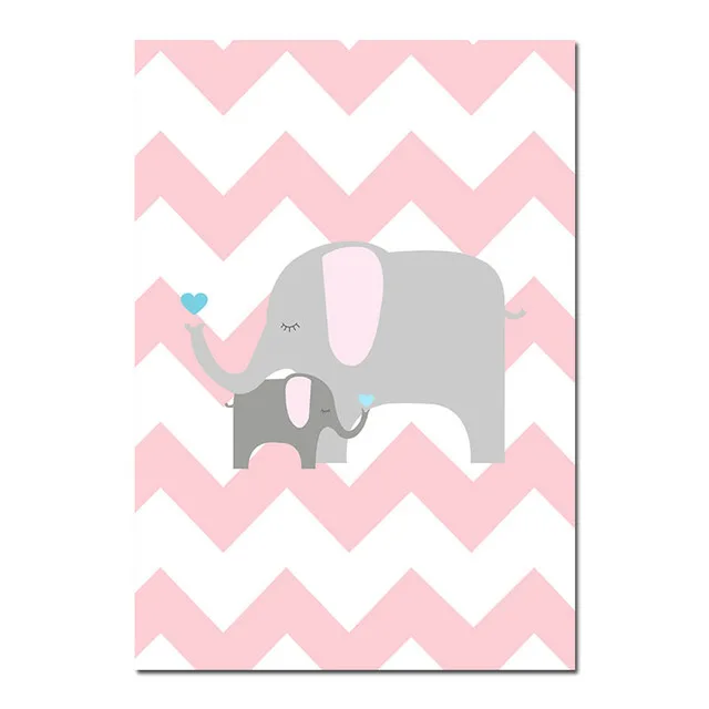 Canvas-Wall-Art-Decor-Poster-Nursery-Print-Elephant-Cartoon-Painting-Nordic-Kids-Decoration-Pictures-Baby-Girls.jpg_640x640