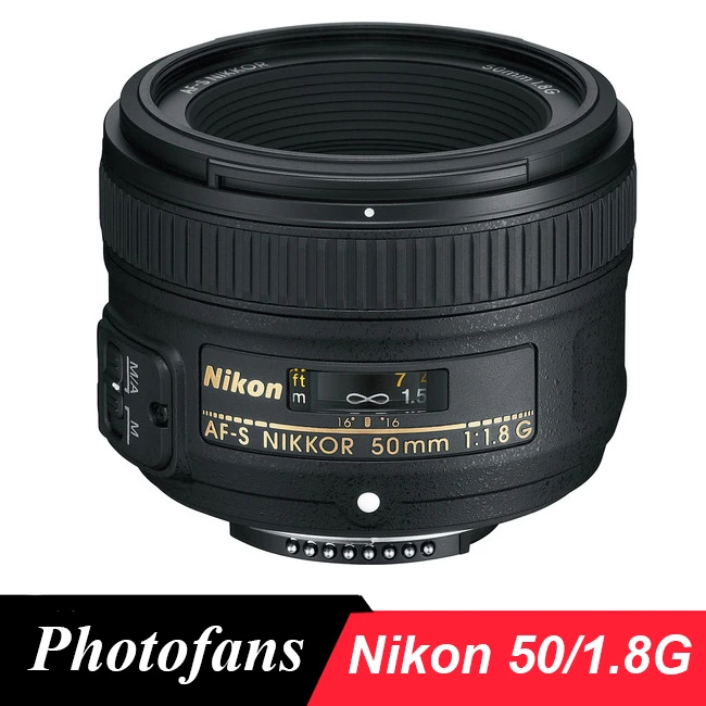 Nikon 50/1. 8 г объектив NIKKOR AF-S 50 мм f/1 линзы для D3200 D3300 D3400 D5200 D5300 D5500 d5600 D7100 D7200 D7500 D500 |