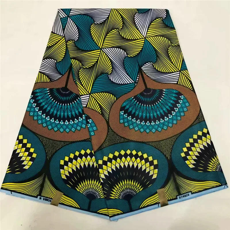 

African print fabric 6 yards wholesale cheap african wax prints fabric java wax ankara fabric for dress XM051303