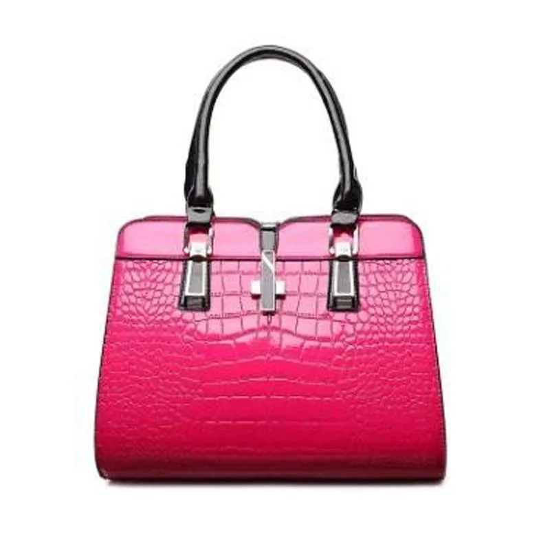 

Women High quality PU leather bag ladies crocodile pattern Fashion Women Bags Designer High quality Handbags & Crossbody bags