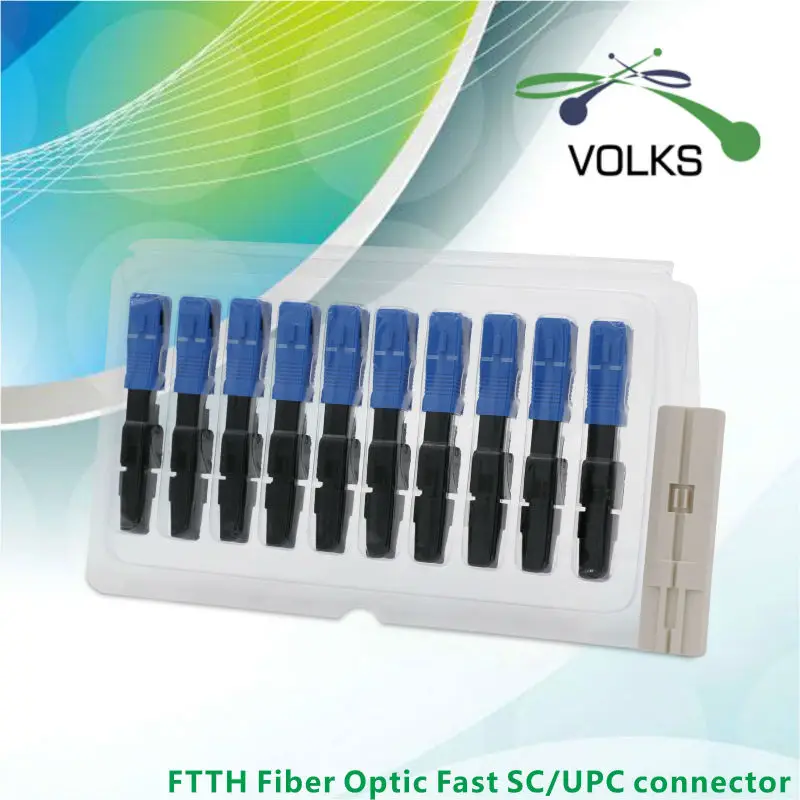 

FTTH волоконно-оптический Быстрый SC/UPC разъем/FTTH быстрый разъем 10 шт.
