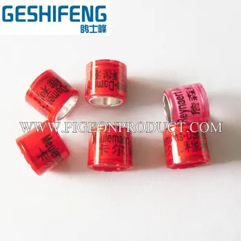

1000pc free shipping pigeon ring bands with name phone serial year custom pigeon racing rings
