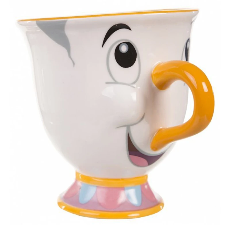 

Beauty and the beast Creative Coffee mugs Mrs Potts mugs drinkware