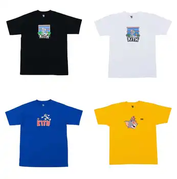 

2019ss KITH T Shirt Men Women 1:1 High Quality KITH Tom T-Shirts Fashion Casual KITH Top Tees