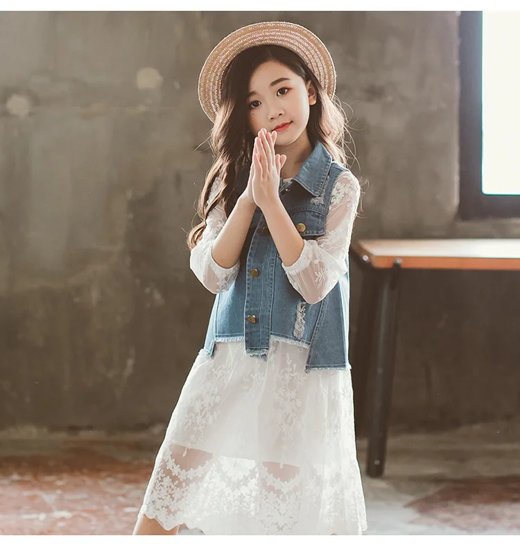 Fashion 2019 Spring Summer Kids Denim Broken Hole Vests For Teenage Girls Jeans Sleeveless Coats And Jackets Children Outerwears (15).jpg