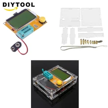 LCR-T4 Mega328 M328 мультиметровый Транзистор тестер ESR метр Диод Триод Емкость MOS PNP NPN LCR с оболочкой чехол