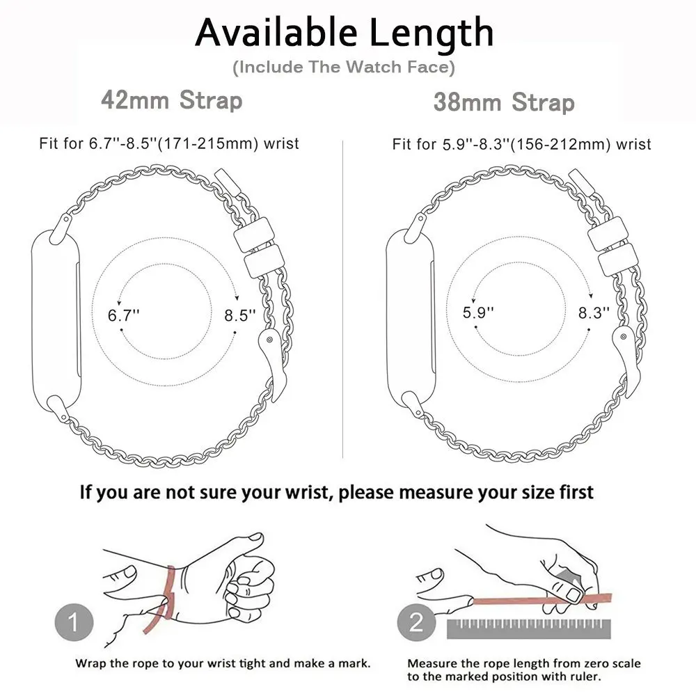 For-Apple-Watch-Band -Case-38mm -42mm-Milanese -Loop -Adjustable -Classic-Metal -iwatch-Stap -Watch-Series-3 -2-1-Sport-Bands-Steel-Mesh  (63)