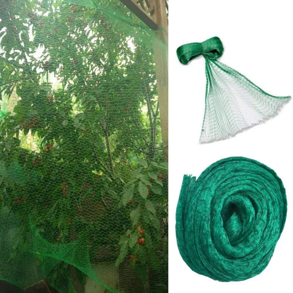 Анти птичья сетка пластиковый пруд фруктовое дерево овощи чистая Защита Урожай Цветок садовая сетка защита