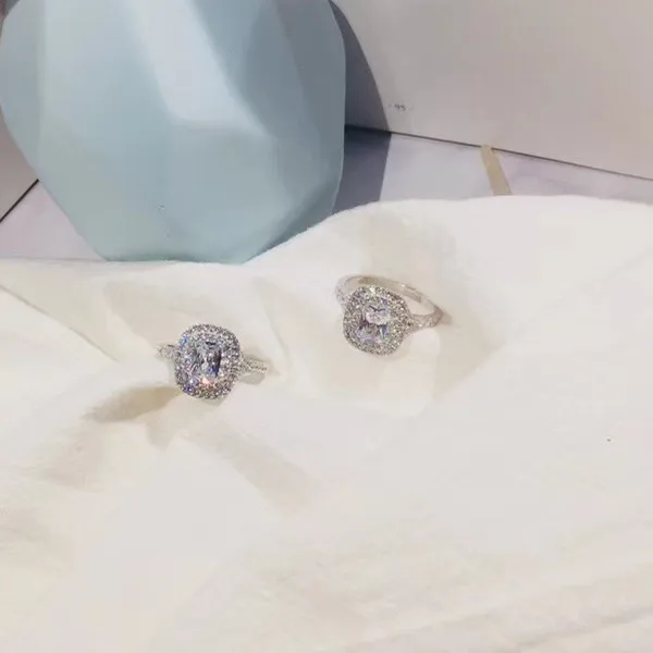 

Designer Fashion 925 Sterling Silver Jewelry 3A Cubic Zirconia Party Ring