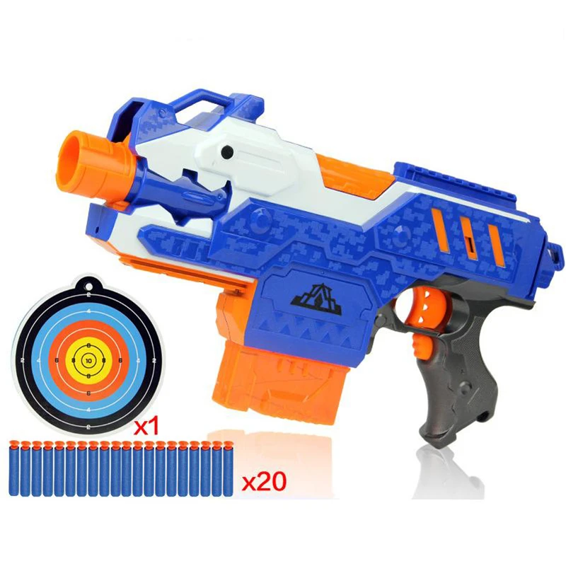 

Shooting Submachine for Nerf Gun Soft Bullets Toy Gun Bullets Suit for Nerf Toy Gun Dart Perfect Suit birthday Gift Toys For Kid
