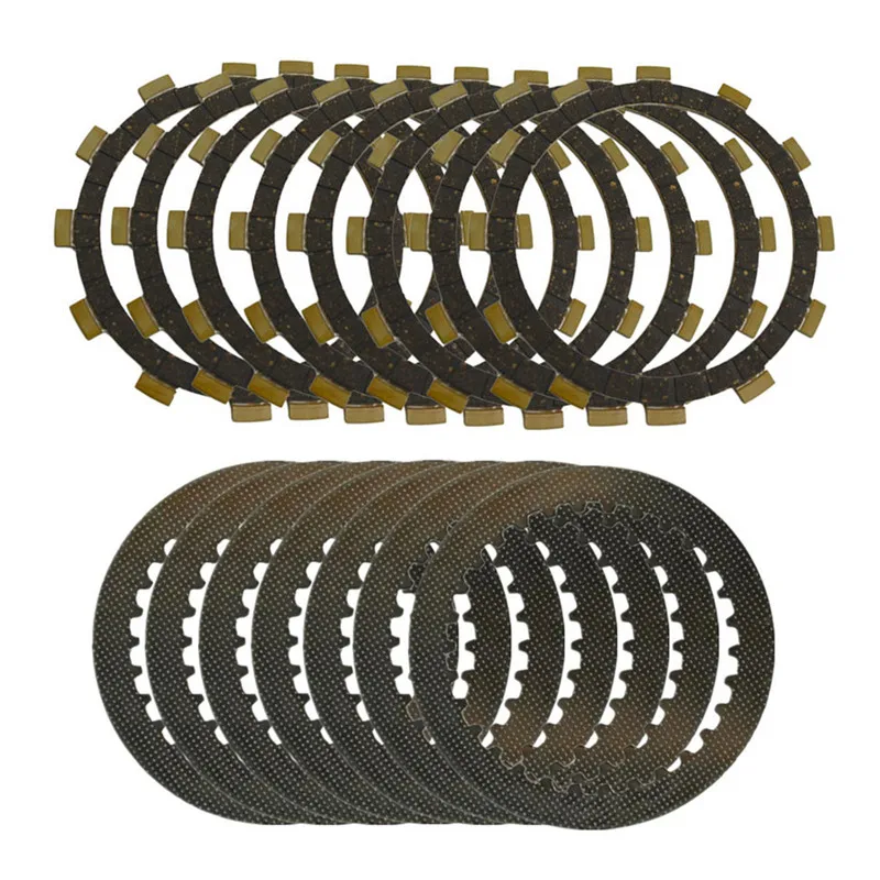 A set Motorcycle Engine Parts Clutch Friction Plates Kit & Steel Plates