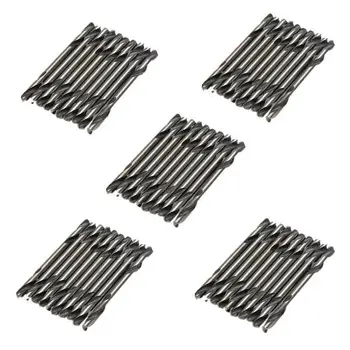 

THGS 50Pcs 3.2mm HSS Double End Auto Body Rivet Drill Bit Split Point