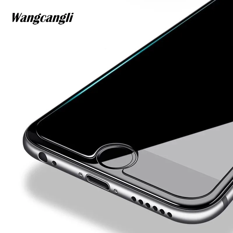 الزجاج المقسى ل iphone 6 7 8 واقي للشاشة فيلم ل iphone 8 الزجاج الهاتف المحمول طبقة رقيقة واقية 9 H انفجار برهان الزجاج