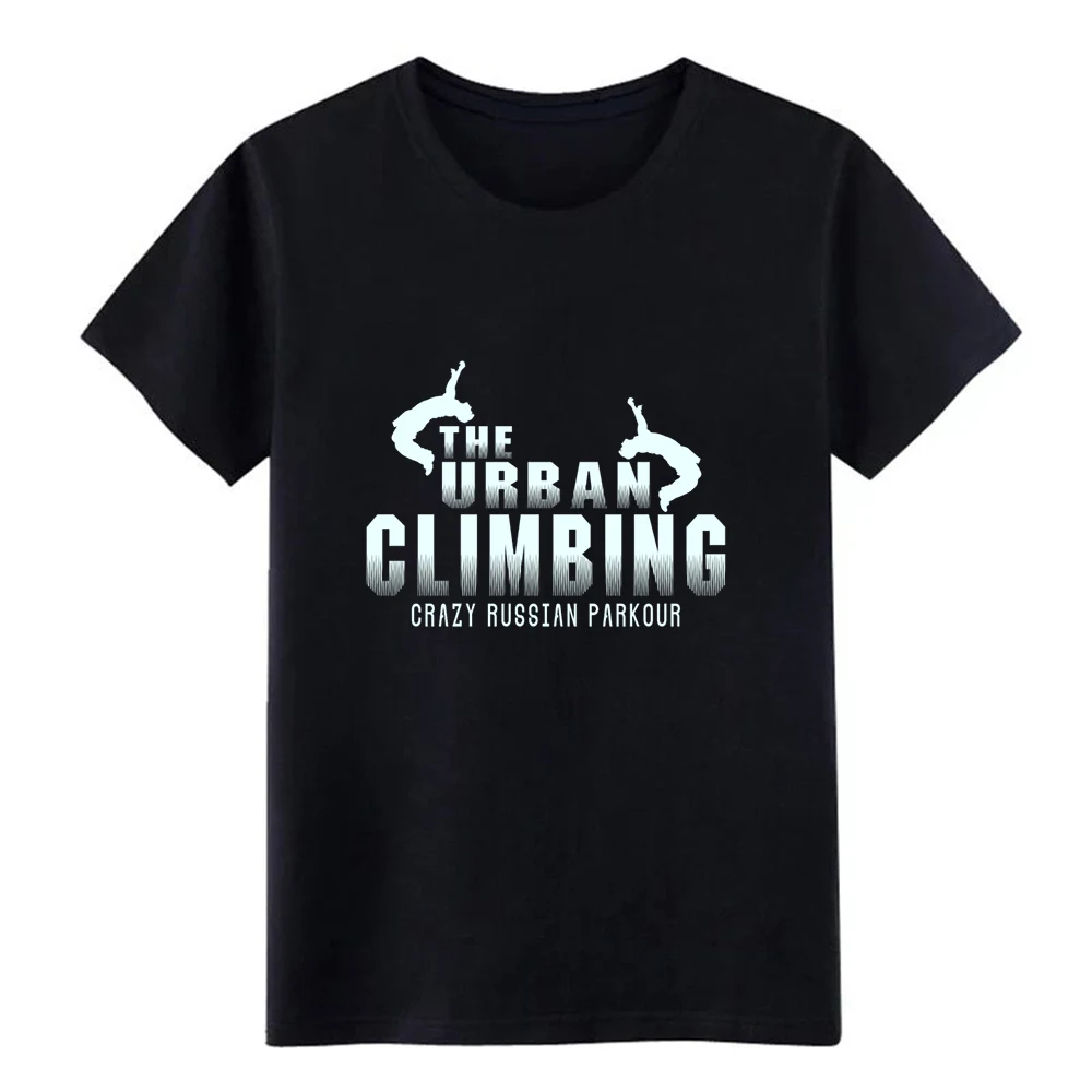 hike russian pa rkour climbing t shirt Designs Short Sleeve O Neck Vintage Cute Funny summer Natural shirt