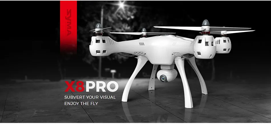 Новейший SYMA X8PRO gps Дрон RC Квадрокоптер с Wifi камерой FPV Профессиональный Квадрокоптер X8 Pro RC вертолет может добавить 4K камеру