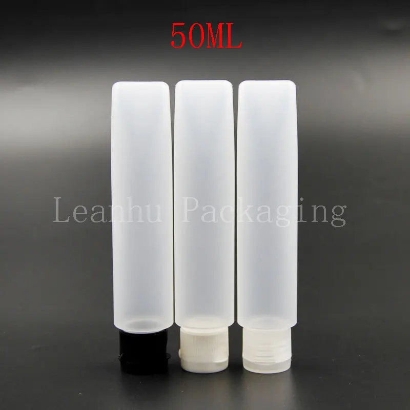 

50ML Transparent Plastic Hose, 50CC Hand Cream/Cleansing Cream Packaging Bottle, Empty Cosmetic Container (50 PC/Lot)