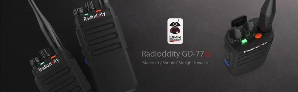 Radioddity GD-77S Dual Band Dual Time slot DMR цифровой аналоговый двухстороннее радио УКВ VOX тот Tier I II Ham иди и болтай Walkie Talkie