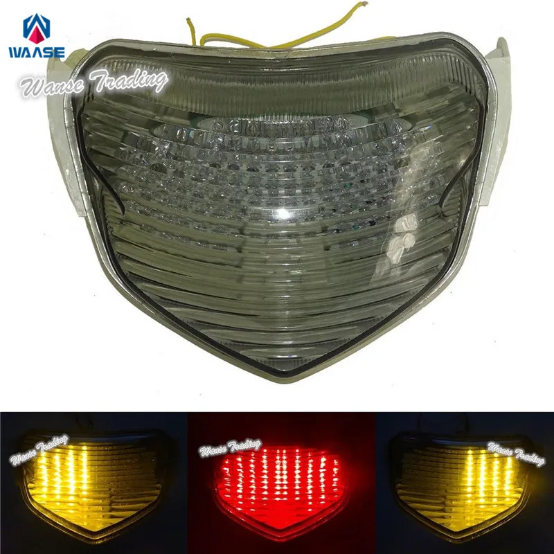 

waase For Suzuki GSXR600 GSXR750 GSXR GSX-R 600 750 K4 2004 2005 E-Marked Tail Brake Turn Signals Integrated Led Light