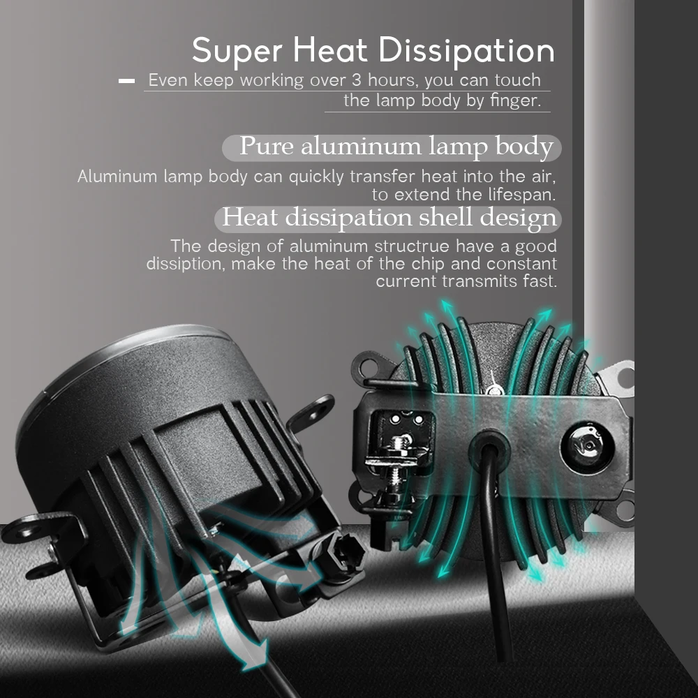 30 Вт H11 Автомобильный светодиодный фары дальнего света ближнего света ...