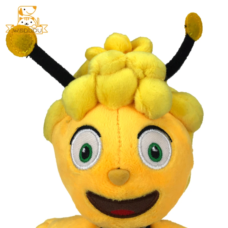 Kawaii Bee Girls Plush Stuffed Toys Cartoon Animals Honeybee Cute Dolls Soft Figure For Children Kids Beautiful Gifts Adorable