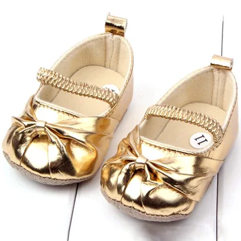 

Baby Girl Shoes Infant Toddler Girls Shoes Prewalker PU Leather Shoes Size 4 5 6