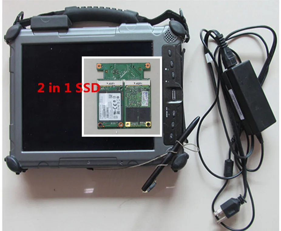  Super mb star c4 und icom für bmw 2in1 mini ssd software mit Xplore Ix104 C5 i7 Tablet