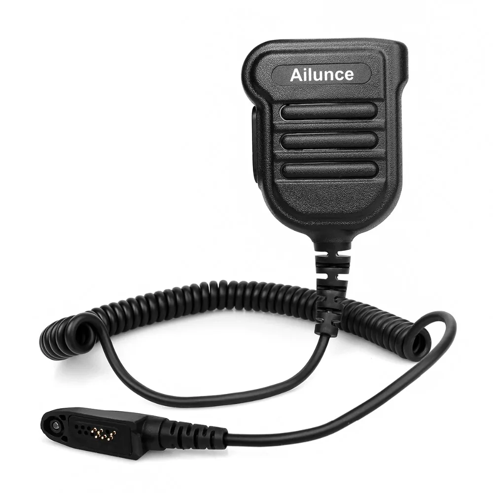 

New IP55 Speaker Microphone with 3.5mm Earphone Jack For Ailunce HD1/Retevis RT29/RT87/RT82 Dual Band DMR Radio Walkie Talkie
