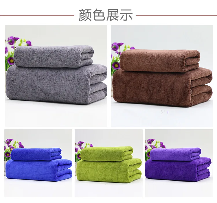 Wholesale 2pc/lot Thicken cleaning towel strong water absorption 60x160 car wash towel microfiber large towel