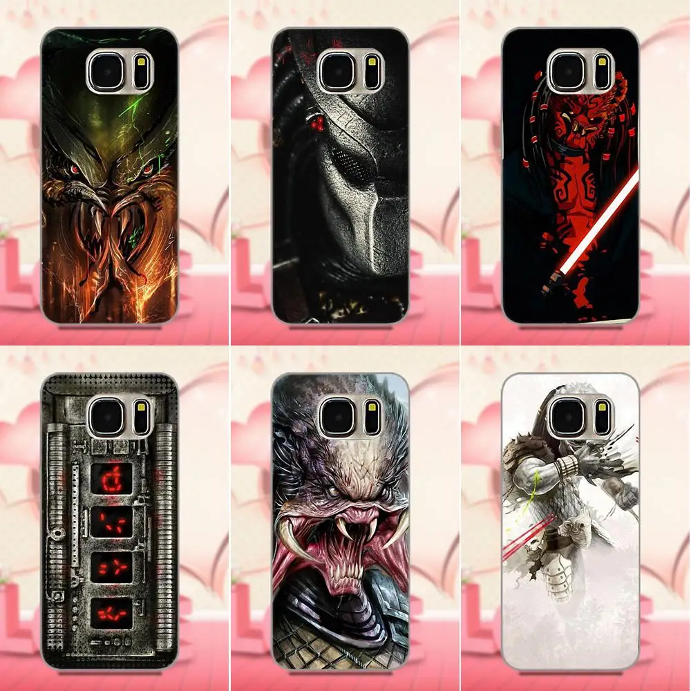 

Bixedx Predator Design For Apple iPhone 4 4S 5 5C SE 6 6S 7 8 Plus X Galaxy Grand Core II Prime Alpha Soft Cases Cover