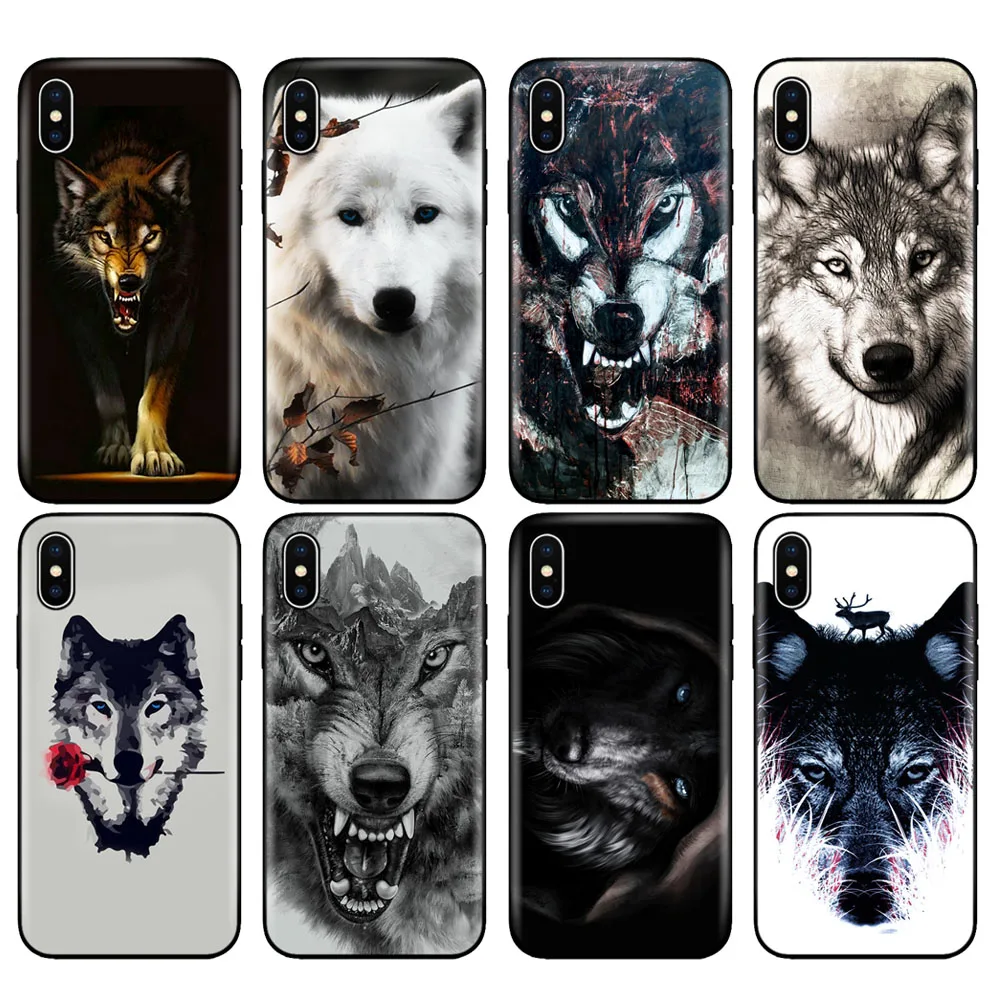 Черный чехол из ТПУ для iphone 5 5s SE 2020 6 6s 7 8 plus X 10 XR XS 11 pro MAX силиконовый с темным