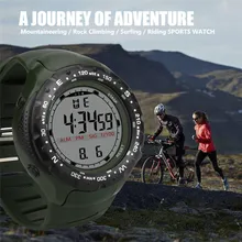 Роскошные для мужчин аналоговый цифровой Военная Униформа Армия Спорт светодио дный LED непромокаемые наручные часы электроники двигаться для мужчин t Montre Homme Часы Reloj
