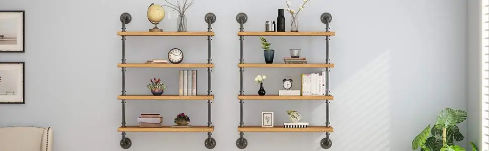 Double wall shelf