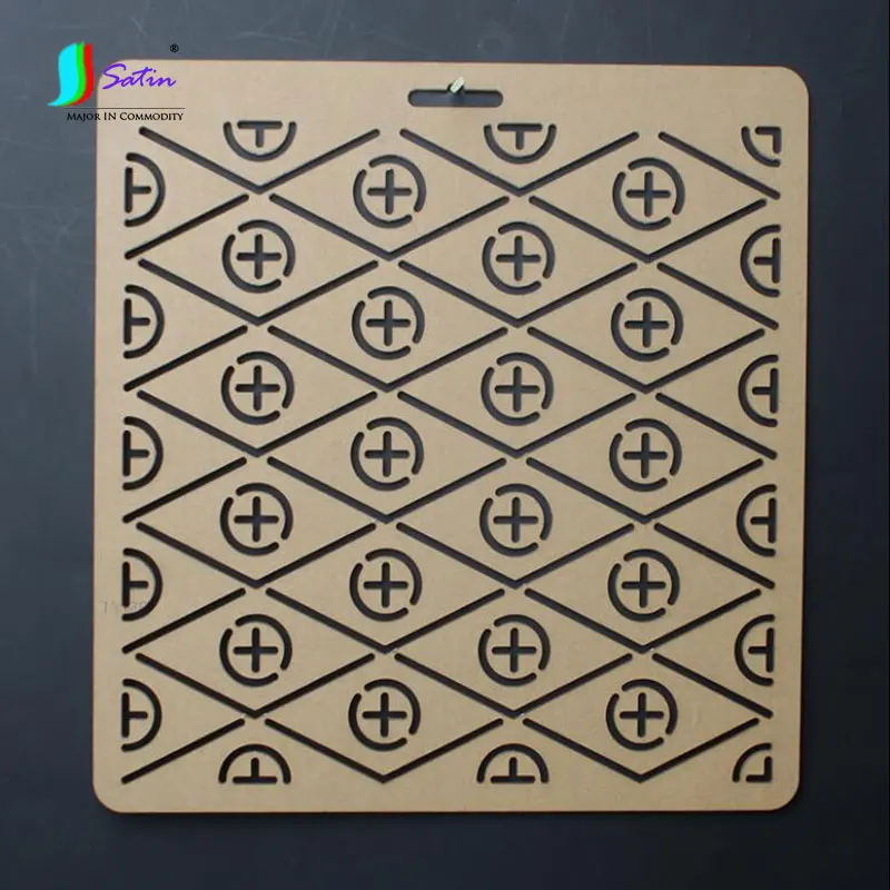 3 шт. набор прозрачных шаблонов Sashiko большого размера 22*23 см