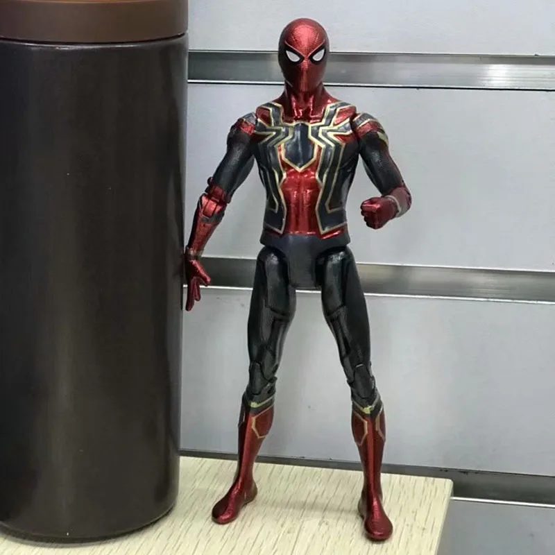 Infinity War Avengers Hero Series Iron Spider Man PVC Action Figure Marvel Legends Spiderman Collection Model Toys Doll (7)