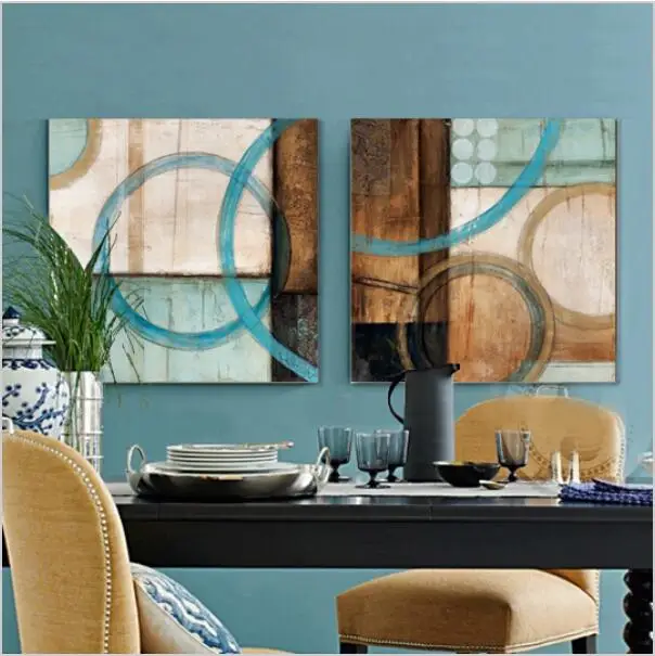Teal And Brown Wall Decor brown blue wall art promotion-shop for promotional brown blue wall Teal And Brown Wall Decor brown blue wall art promotion-shop for promotional brown blue wall