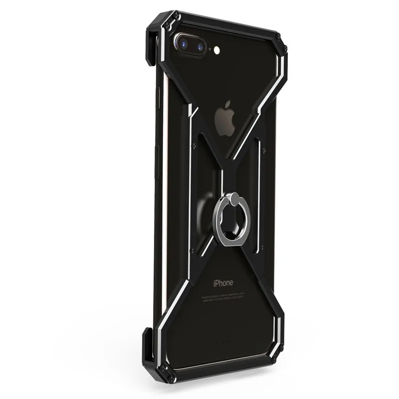 R JUST Spide series для iPhone X 8 7 6 6S Plus чехол телефона с кольцом задняя крышка x