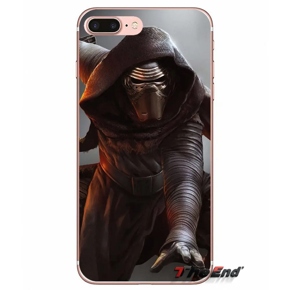 Звездные войны коммандер kylo Рен чехол для телефона iPhone X 4 4S 5 5S 5C SE 6 6S 7 8 Plus Samsung Galaxy