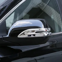 Accessori Car Styling ABS di Plastica Esterno Side Specchi Retrovisori Della Banda di Copertura Trim 2 pz Per Honda CRV CR-V 2012- 16