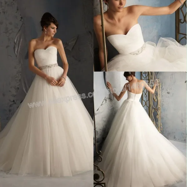 Sweetheart Crisscross Floor Length Sweep Train Backless Off Shoulder Sweetheart Crisscross Floor Length Sweep Train Backless Off Shoulder Tulle Plain Simple Wedding Dresses Ball Gown In From Weddings Events