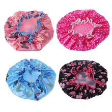 1 шт. двухслойная ночная крышка для сна головной убор Крышка для головы широкая лента Регулировка эластичности Новинка