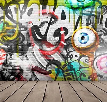 

LIFE MAGIC BOX Vinyl Backdrops for Photography Street Graffiti Wall Background for Photo Shoot