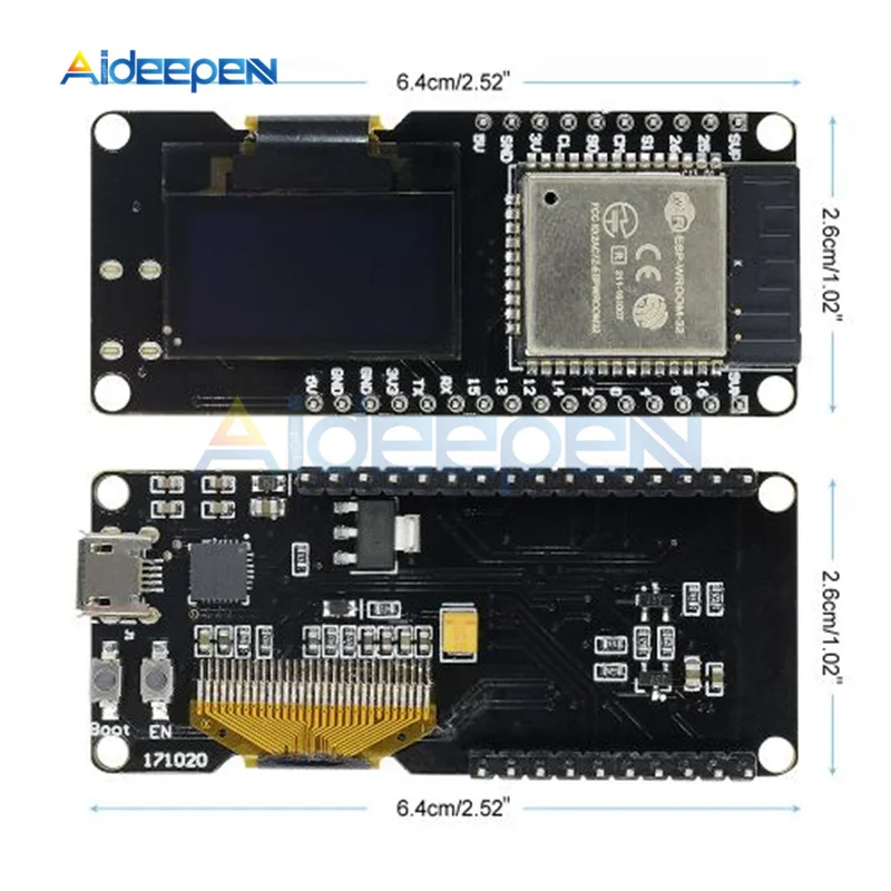 0,96 дюймов OLED цифровой ESP32 ESP-12F wifi Bluetooth макетная плата ESP8266 ESP12F CP2102 модуль для Arduino комплект белый/черный